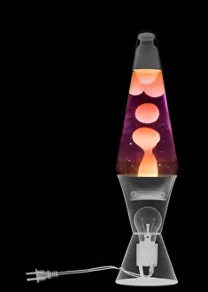 Lamps Prints: Lava Lamp, X-Ray