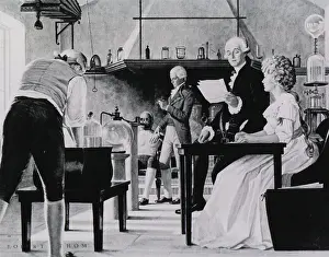 Chemist Prints: Lavoisier Chemistry Laboratory