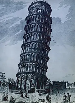 Gravity Prints: Leaning Tower of Pisa