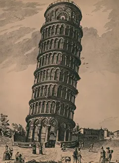 Tower Prints: Leaning Tower of Pisa