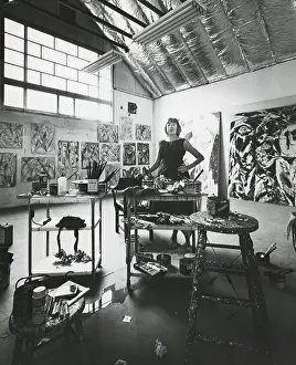 Expressionism Prints: Lee Krasner, American Abstract Painter