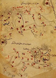 Arab Prints: Leo, Constellation of the Zodiac, 924