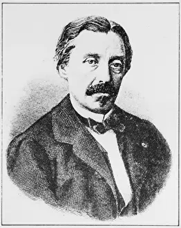 Leon Prints: Leon Foucault, French Physicist