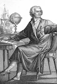 Theorist Prints: Leonhard Euler, Swiss Mathematician