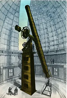 Observatory Prints: Lick observatory, Mount Hamilton, CA