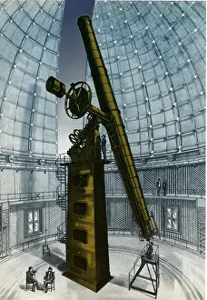 Observatory Prints: Lick observatory, Mount Hamilton, CA
