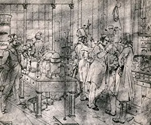 More Science & Medical Prints: Liebig's Laboratory