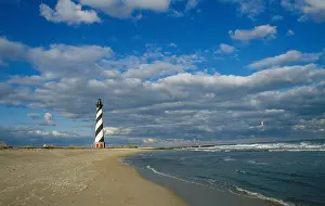 Prints of Lighthouse, Cape Hatteras, North Carolina : Lighthouse, Cape Hatteras, NC
