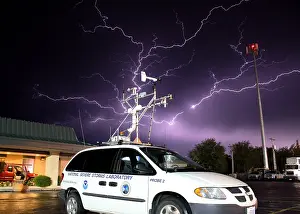 Strong Prints: Lightning, NSSL Mobile Mesonet