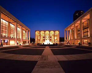 Arts Prints: Lincoln Center, NYS Theater, , Metropolitan Opera, David Geffen Theater, NYC