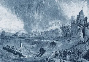Tidal Prints: Lisbon Tsunami, 1755