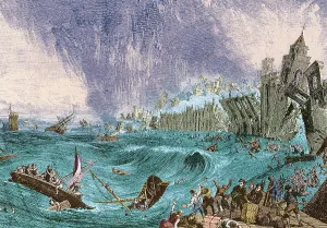 Tidal Prints: Lisbon Tsunami, 1755