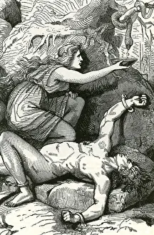 Poisonous Prints: Loki, Norse God