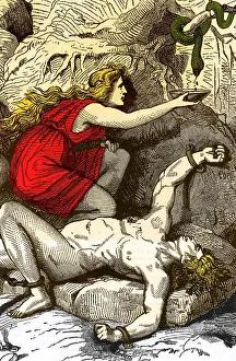 Poisonous Prints: Loki, Norse God