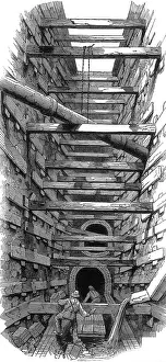 Fleet Prints: London Sewerage System, 1845