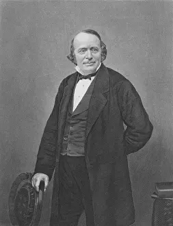 Etching Prints: Louis Agassiz, Swiss-American Polymath