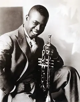 Best Sellers Part II Prints: Louis Armstrong, American Jazz Musician