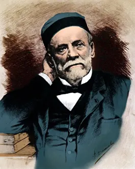 Microbiologists Prints: Louis Pasteur, French Microbiologist