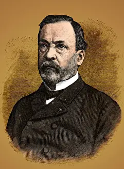 France Prints: Louis Pasteur, French Microbiologist