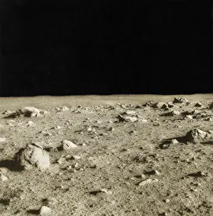 Spaceflight Prints: Lunar Surface