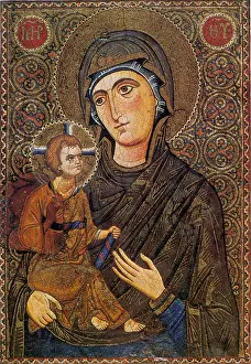 Prophet Prints: Madonna and Child, Byzantine Mosaic
