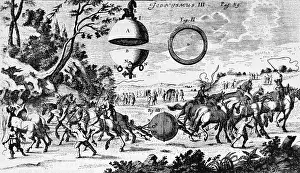 Density Prints: Magdeburg Hemispheres, 17th Century