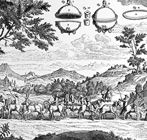 17th Prints: Magdeburg Hemispheres, 17th Century