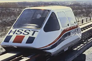 Trains Prints: Maglev Train, Japan