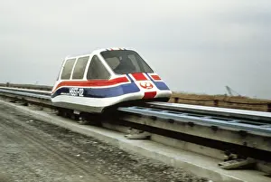 Transportation Prints: Magnetic Levitation Train