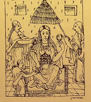 Codex Prints: Mama Coya, Incan Empress