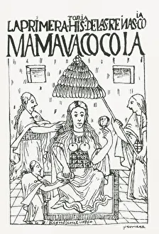 Codex Prints: Mama Coya, Incan Empress