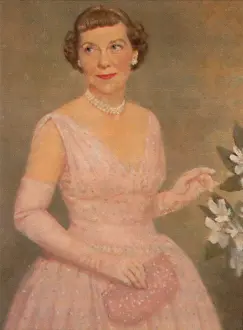 Wife Prints: Mamie Eisenhower, First Lady