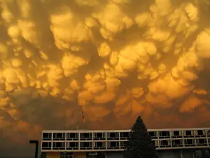 Force Prints: Mammatocumulus Cloud