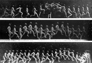 Locomotion Prints: Man Leaping, 1886