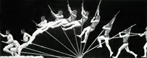 Locomotion Prints: Man Pole Vaulting, 1884