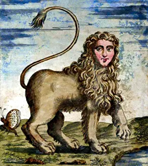Folklore Prints: Manticore, Legendary Creature