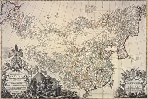 Cartography Prints: Map of China, 1734