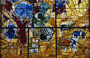 : Marc Chagall Stained Glass Window, Israel