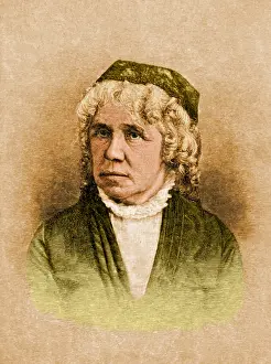Hall Prints: Maria Mitchell, American Astronomer