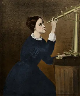 Science Prints: Maria Mitchell, American Astronomer