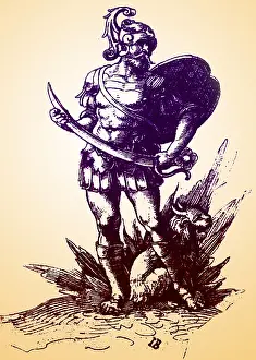 Roman Prints: Mars, Roman God of War
