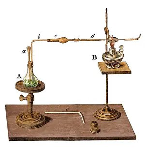 Hydrogen Prints: Marsh Test Apparatus, 1867