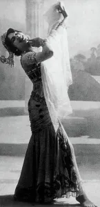 Dance Prints: Mata Hari, Dutch Exotic Dancer and Courtesan