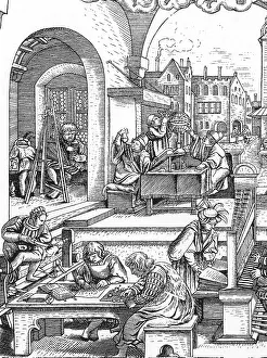 Arithmetic Prints: Mathematics: Professions and Sciences, 1530