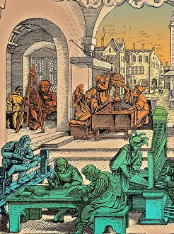 Musical Prints: Mathematics, Professions & Sciences, 1530