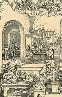Arithmetic Prints: Mathematics: Professions and Sciences, 1530
