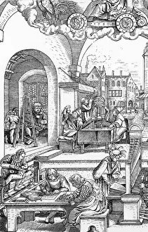 Arithmetic Prints: Mathematics: Professions and Sciences, 1530