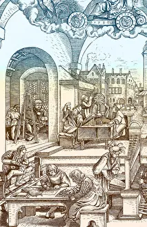 16th Prints: Mathematics: Professions and Sciences, 1530