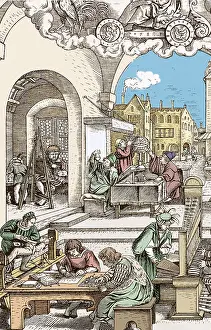 16th Prints: Mathematics: Professions and Sciences, 1530