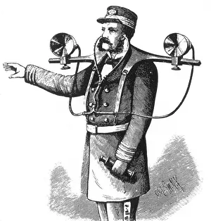 Patent Prints: Mayer's Topophone, 1880